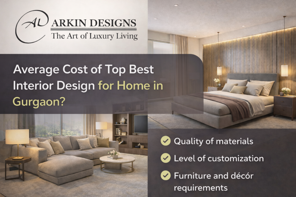 Best Interior Design for Home in Gurgaon