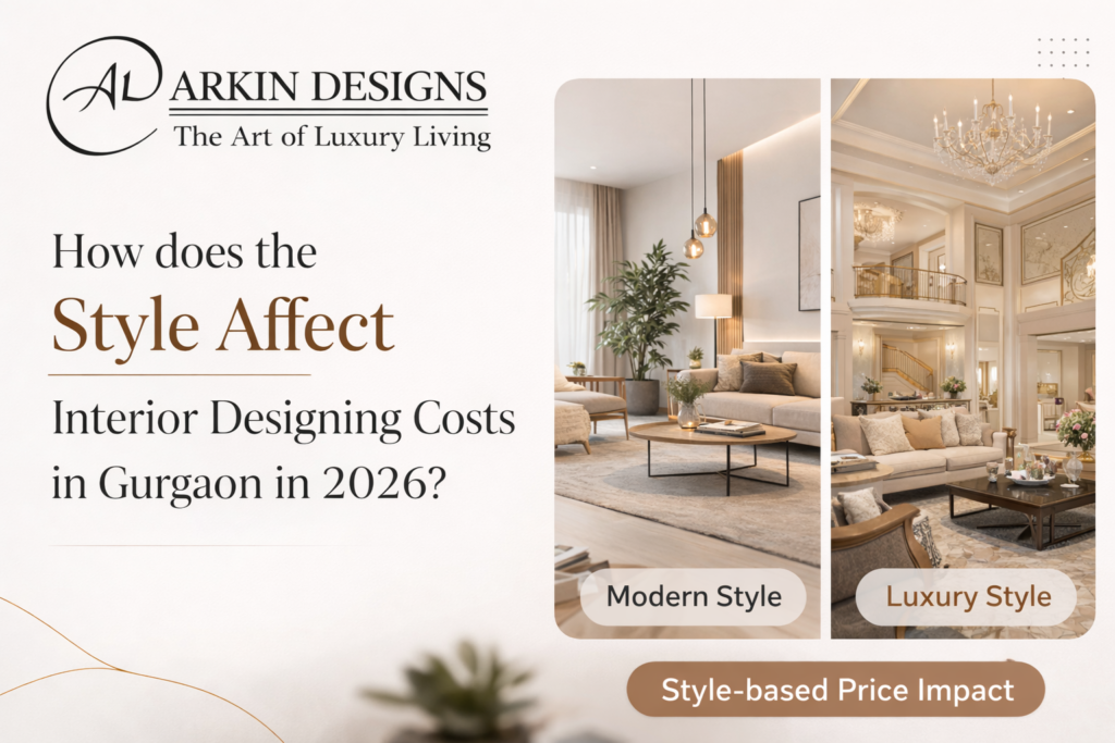 Interior Designing cost in Gurgaon