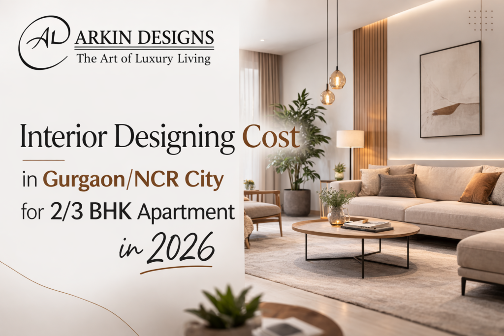 Interior Designing cost in Gurgaon