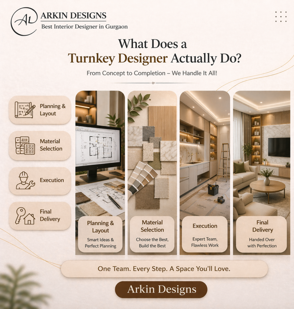Turnkey Designer in Gurgaon