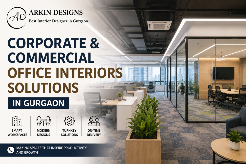 Corporate Office Interior Design Company in Gurgaon