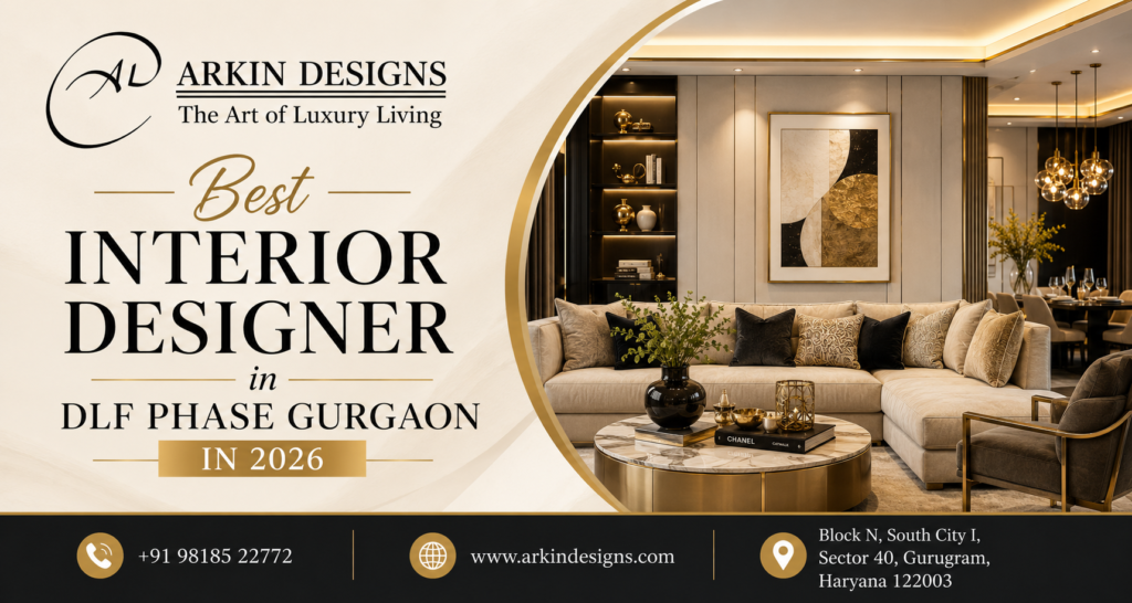 Best Interior Designer in DLF Phase Gurgaon in 2026