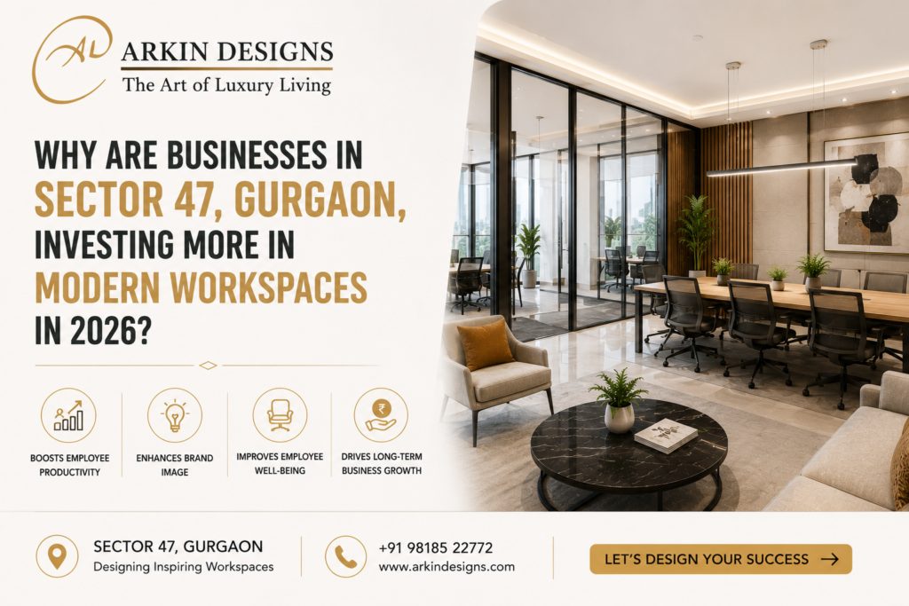 Why Are Businesses in Sector 47, Gurgaon, Investing More in Modern Workspaces in 2026 